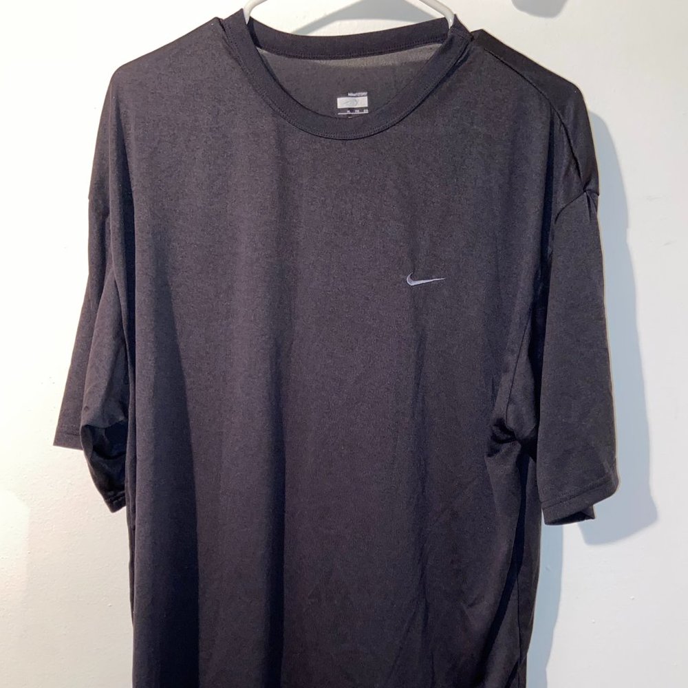 XL Black Nike Fit Dry Shirt - Picture 1 of 2